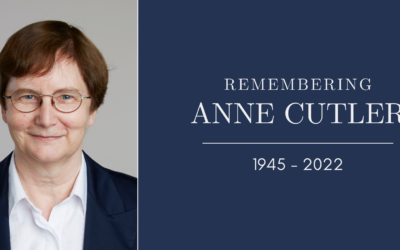 Remembering Anne Cutler