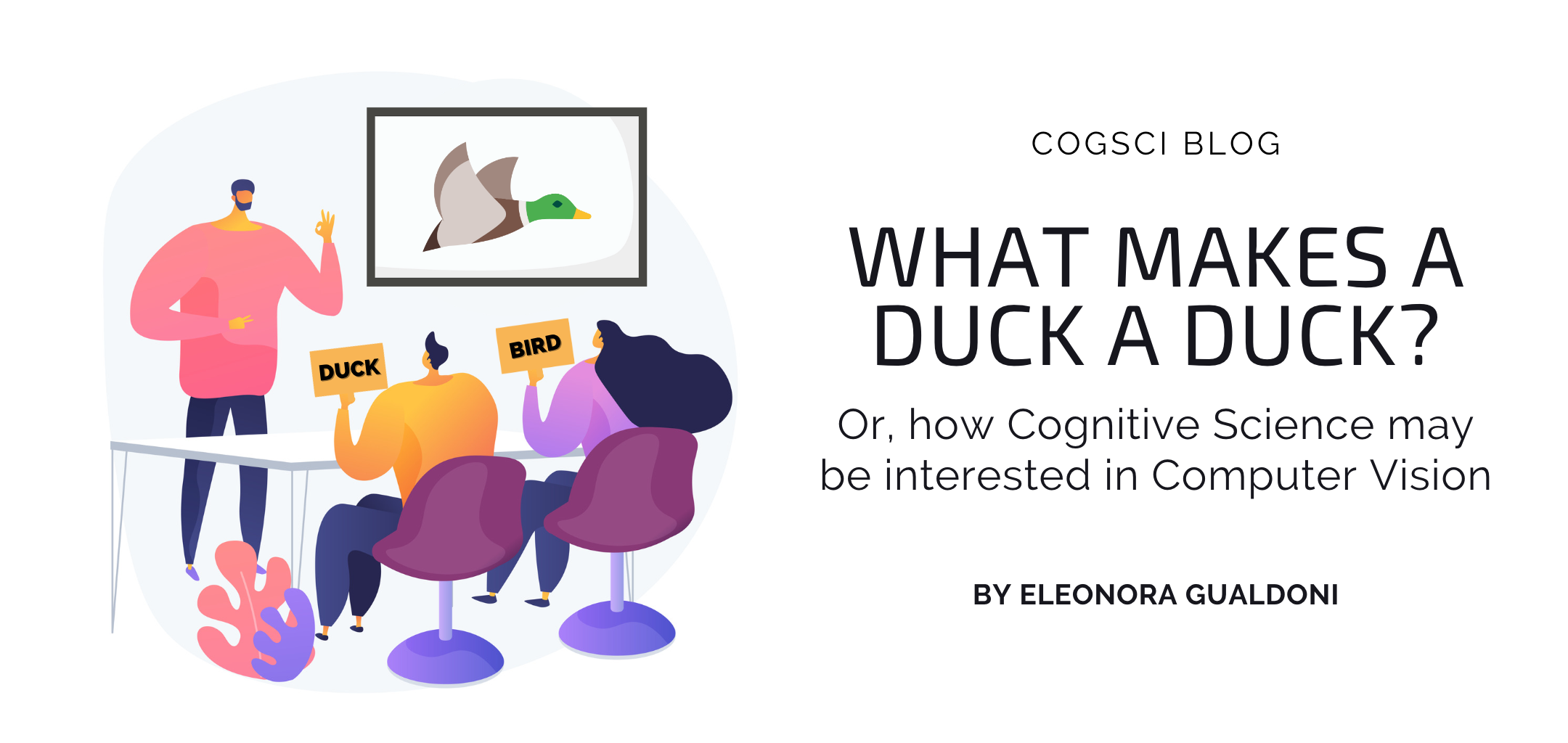 What makes a duck a duck?